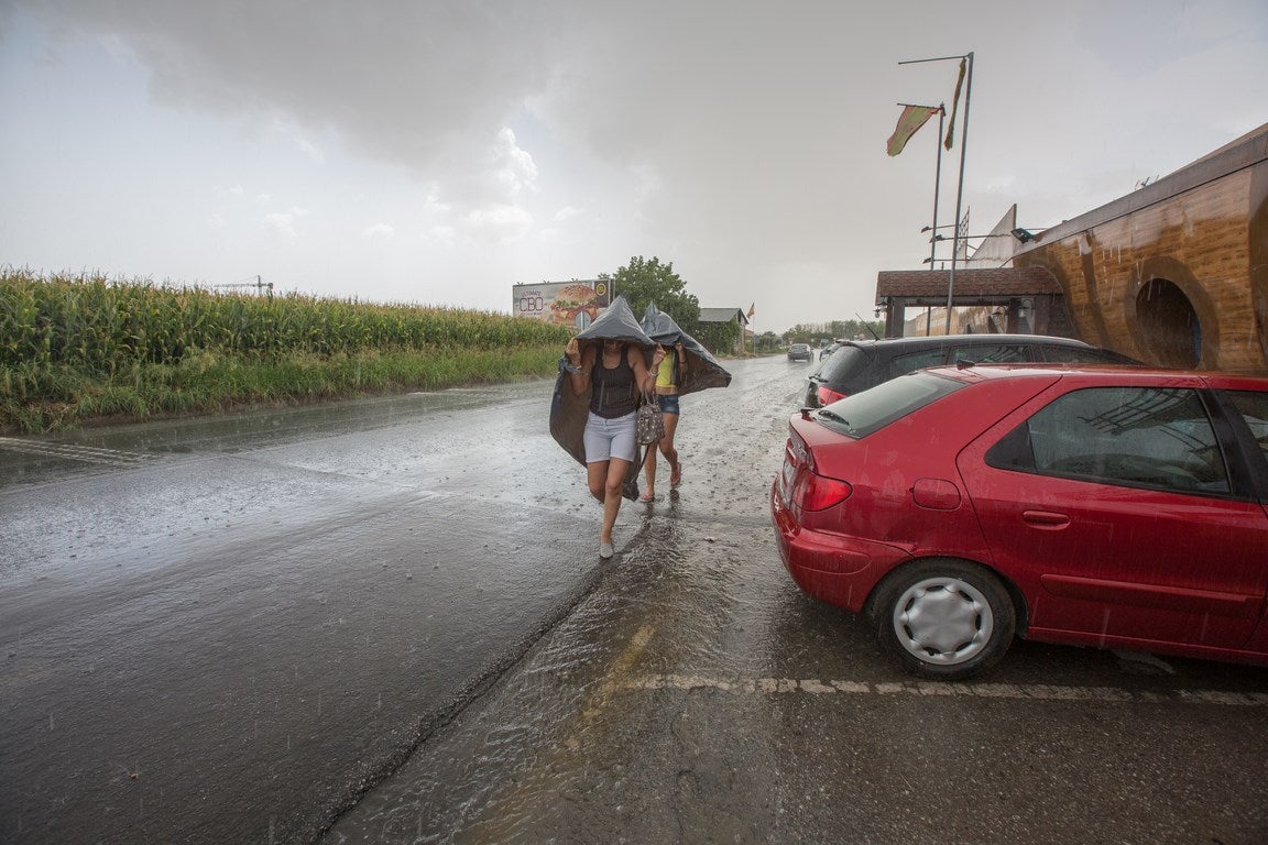 Tormenta en Granada