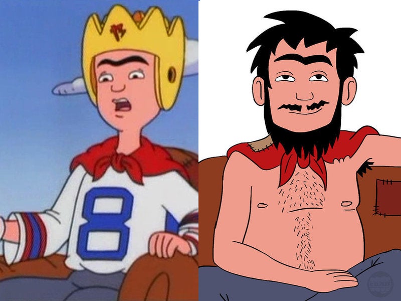 EL REY BOB. "A pesar de haber crecido, el Rey Bob sigue pensando que es el rey del patio e incluso tiene un blog en el que publica normas."