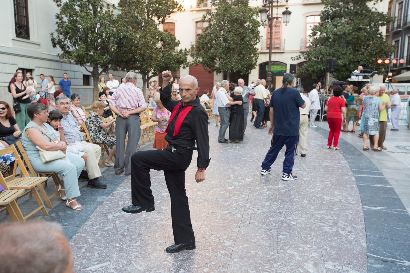 Verbena en la Plaza del Carmen