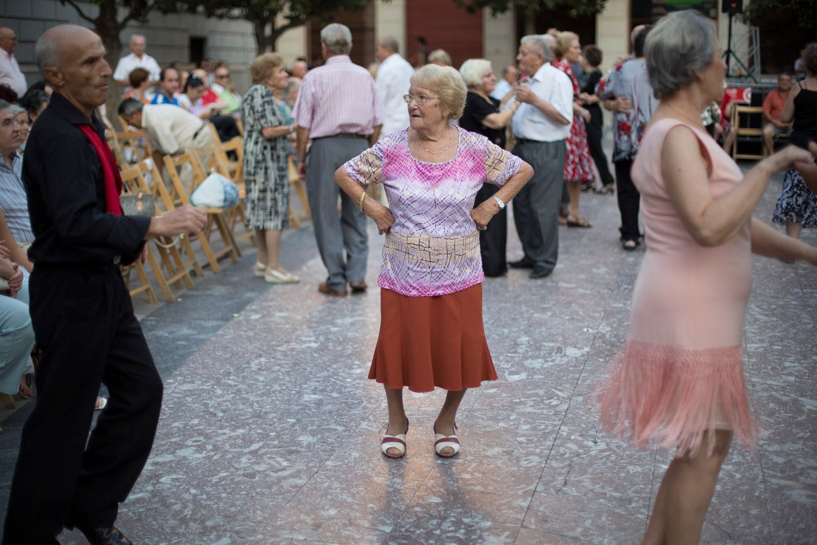 Verbena en la Plaza del Carmen