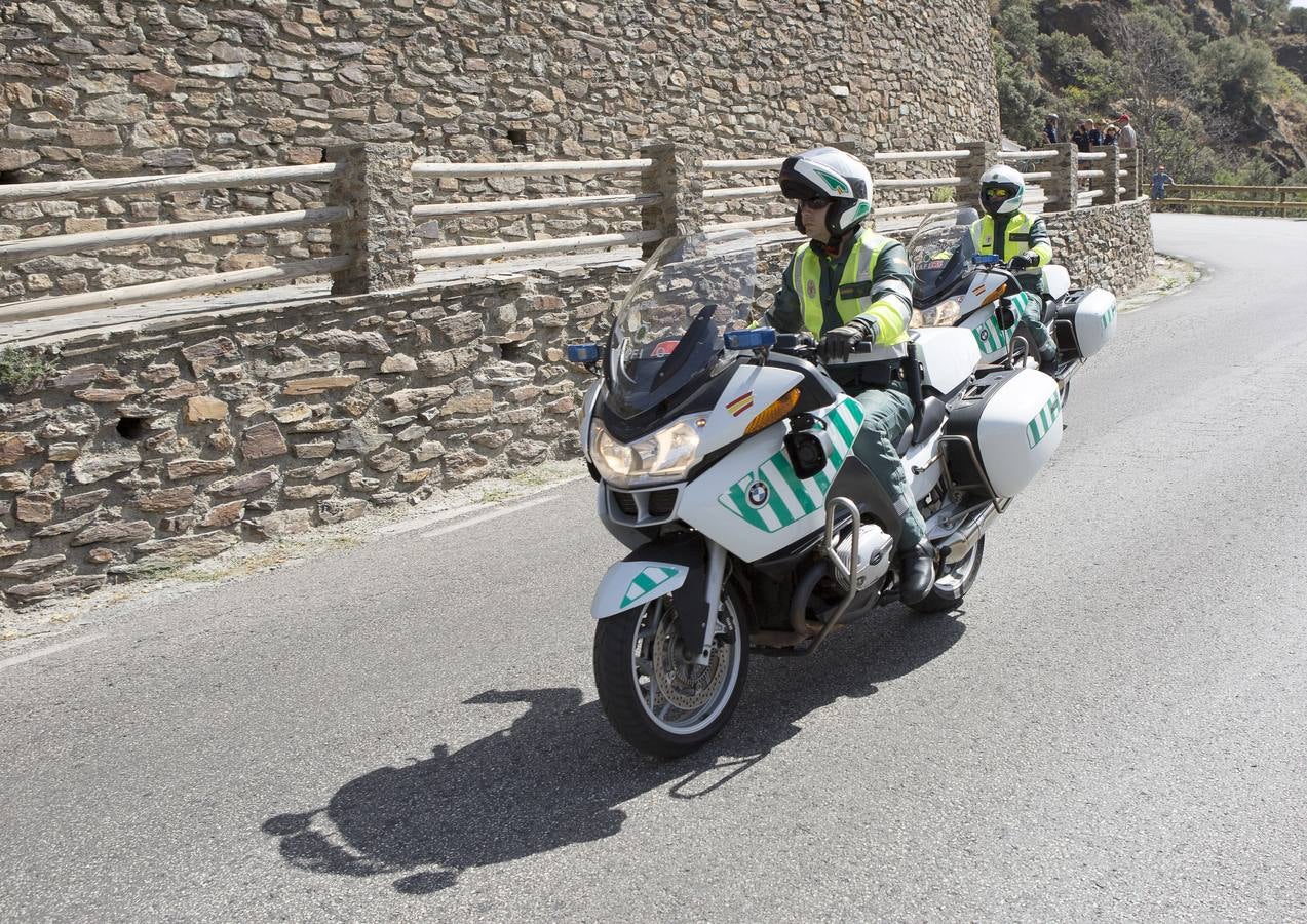 La Vuelta se recrea en la Alpujarra