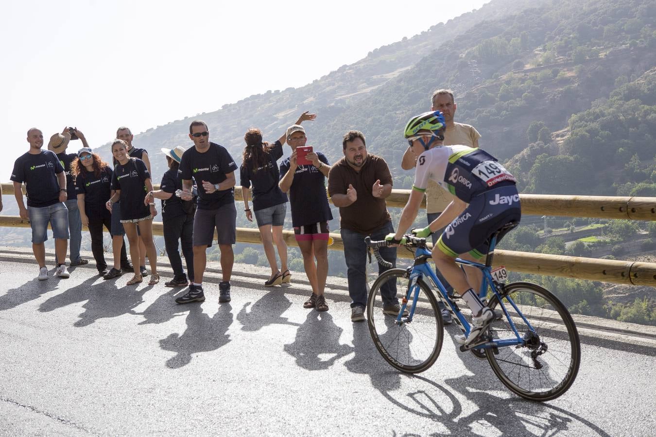 La Vuelta se recrea en la Alpujarra