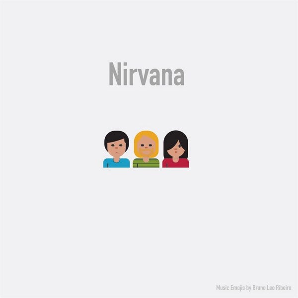 Nirvana, Spice Girls, Michael Jackson y otros míticos, convertidos en emoticonos