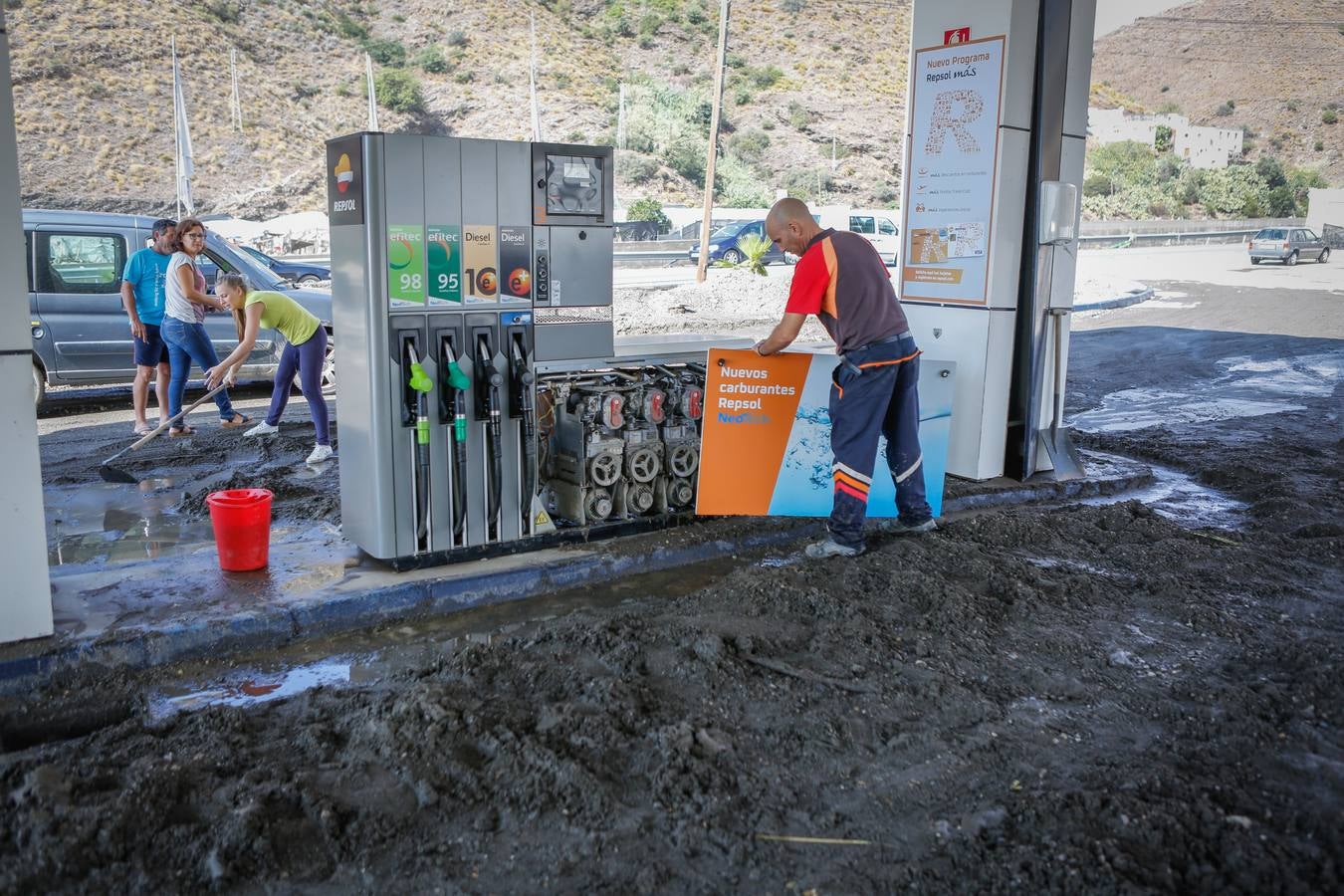 La Costa valora daños y busca a un desaparecido en la riada