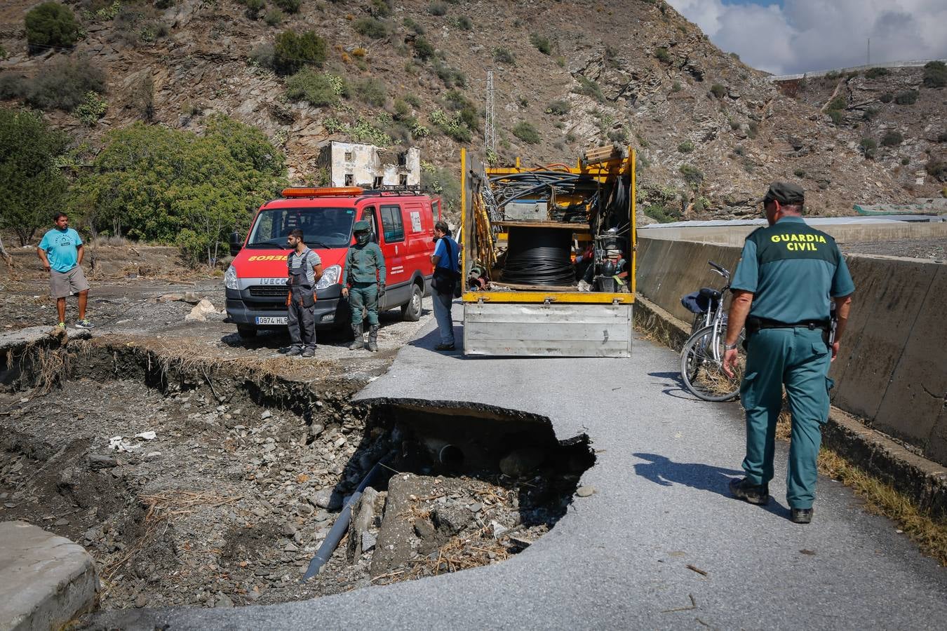 La Costa valora daños y busca a un desaparecido en la riada