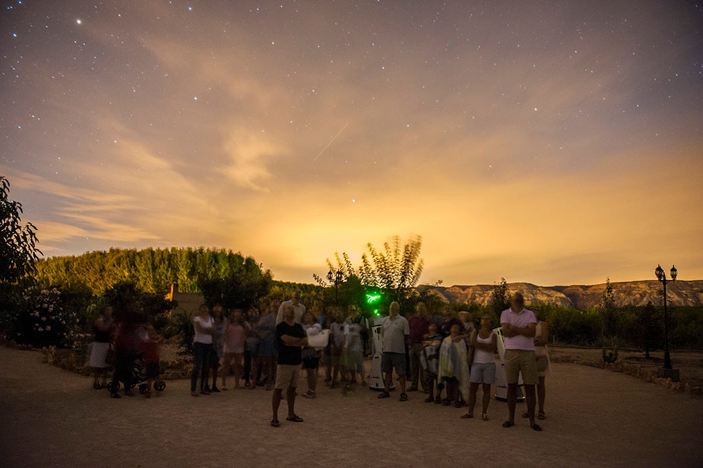 Las perseidas en Benalúa de Guadix :: JEDA