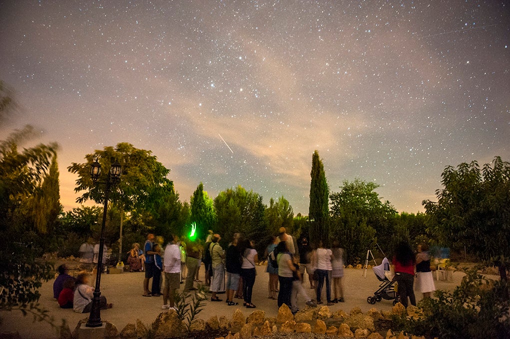 Las perseidas en Benalúa de Guadix :: JEDA