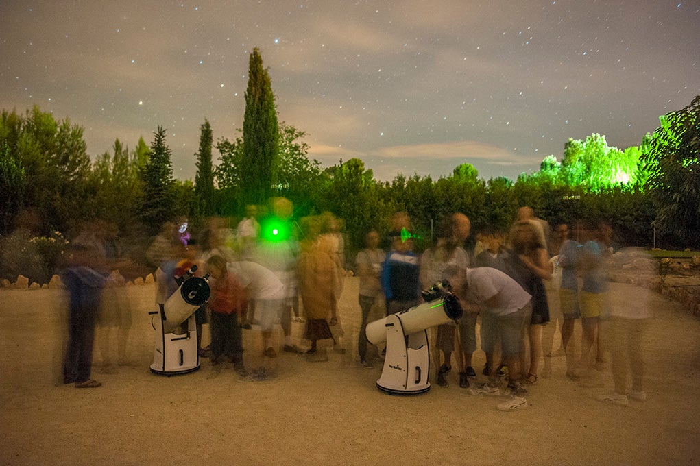 Las perseidas en Benalúa de Guadix :: JEDA