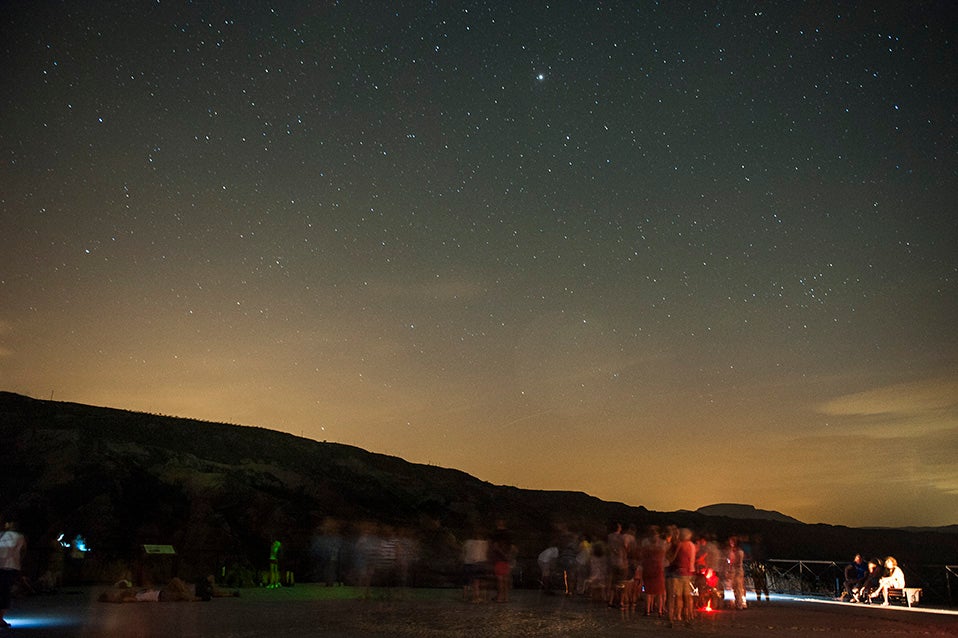 Las perseidas en Gorafe :: JEDA