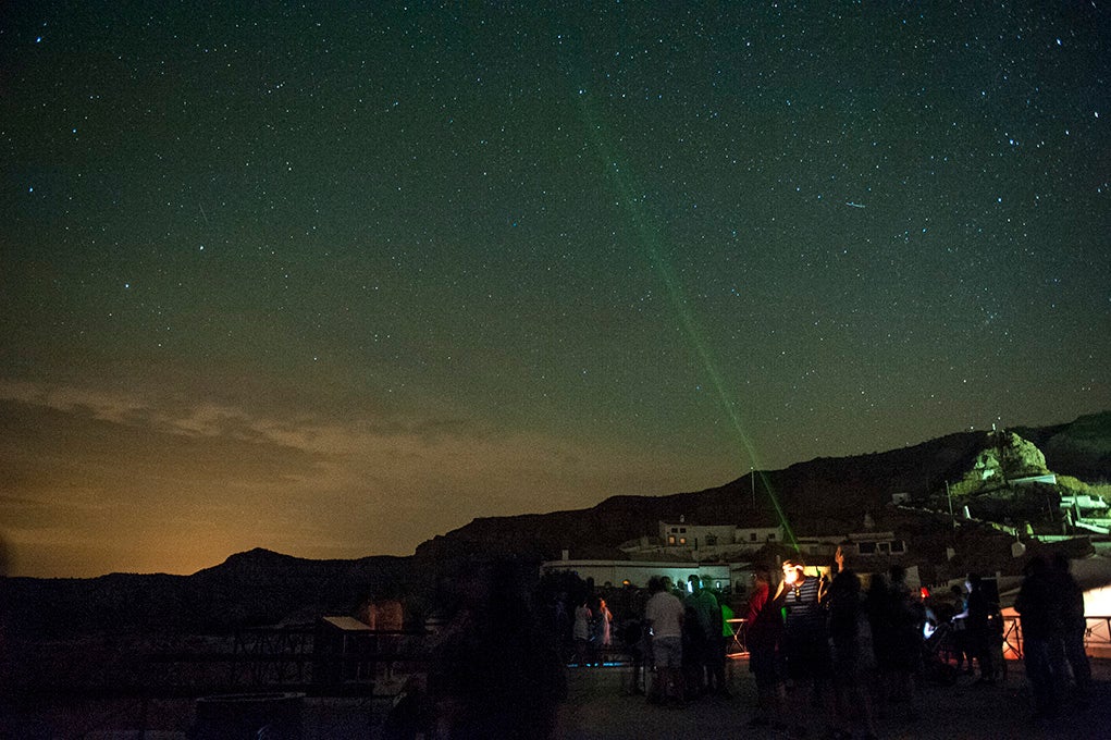 Las perseidas en Gorafe :: JEDA