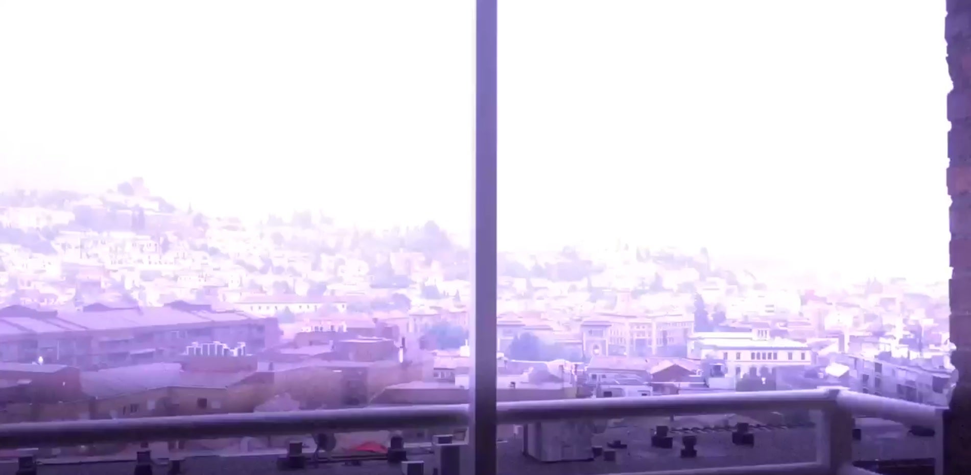 La secuencia de la caída de un rayo en la Alhambra