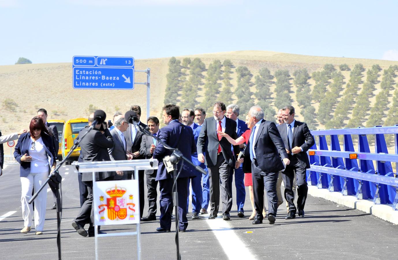 Inaugurado el tramo Linares-Ibros, de la Autovía A-32