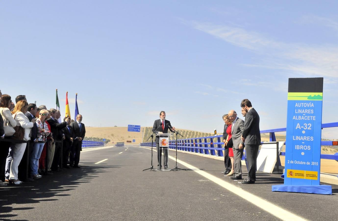 Inaugurado el tramo Linares-Ibros, de la Autovía A-32