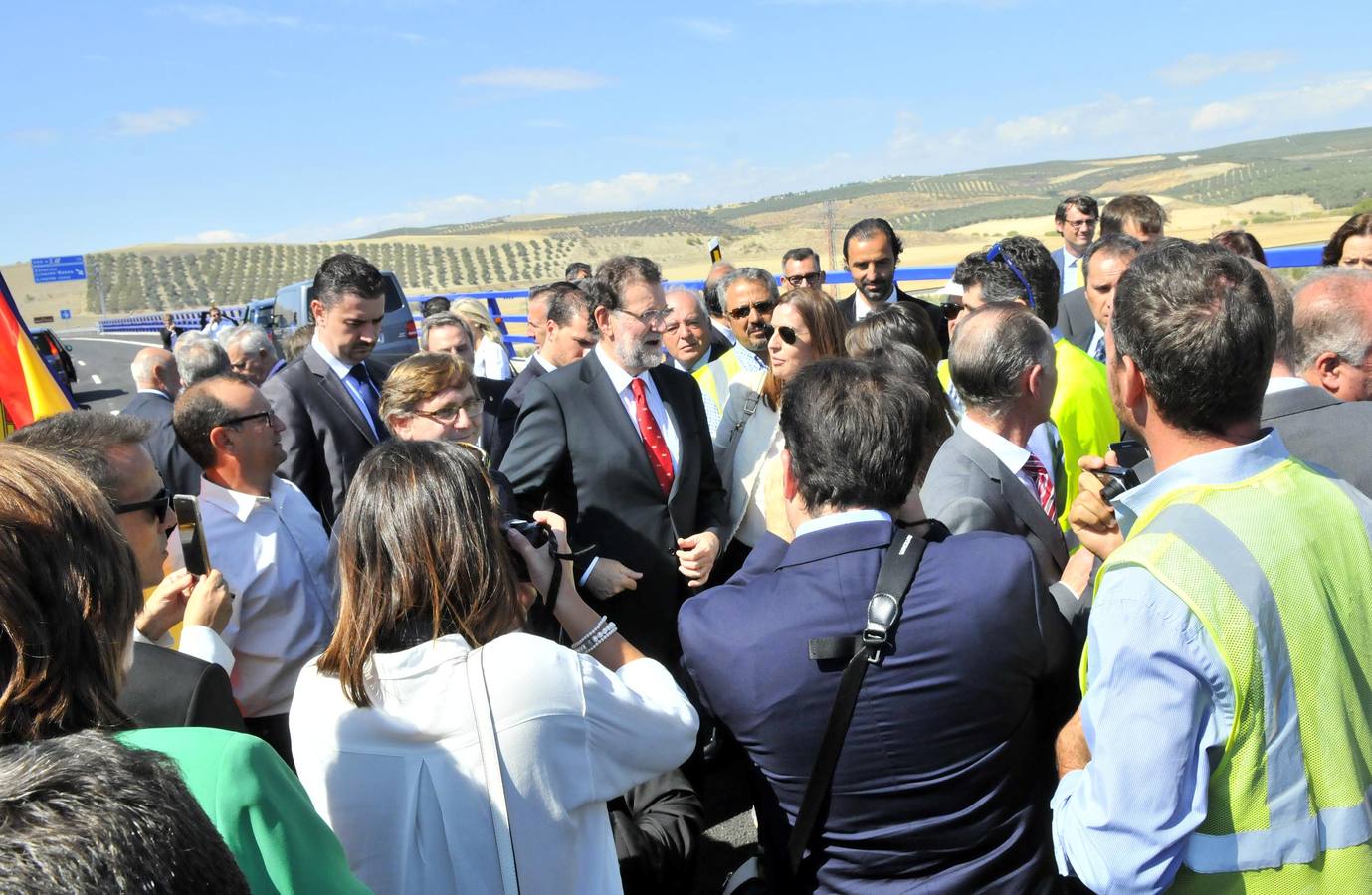 Inaugurado el tramo Linares-Ibros, de la Autovía A-32