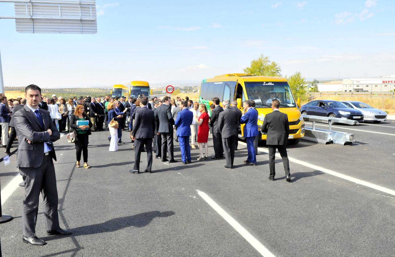 Inaugurado el tramo Linares-Ibros, de la Autovía A-32