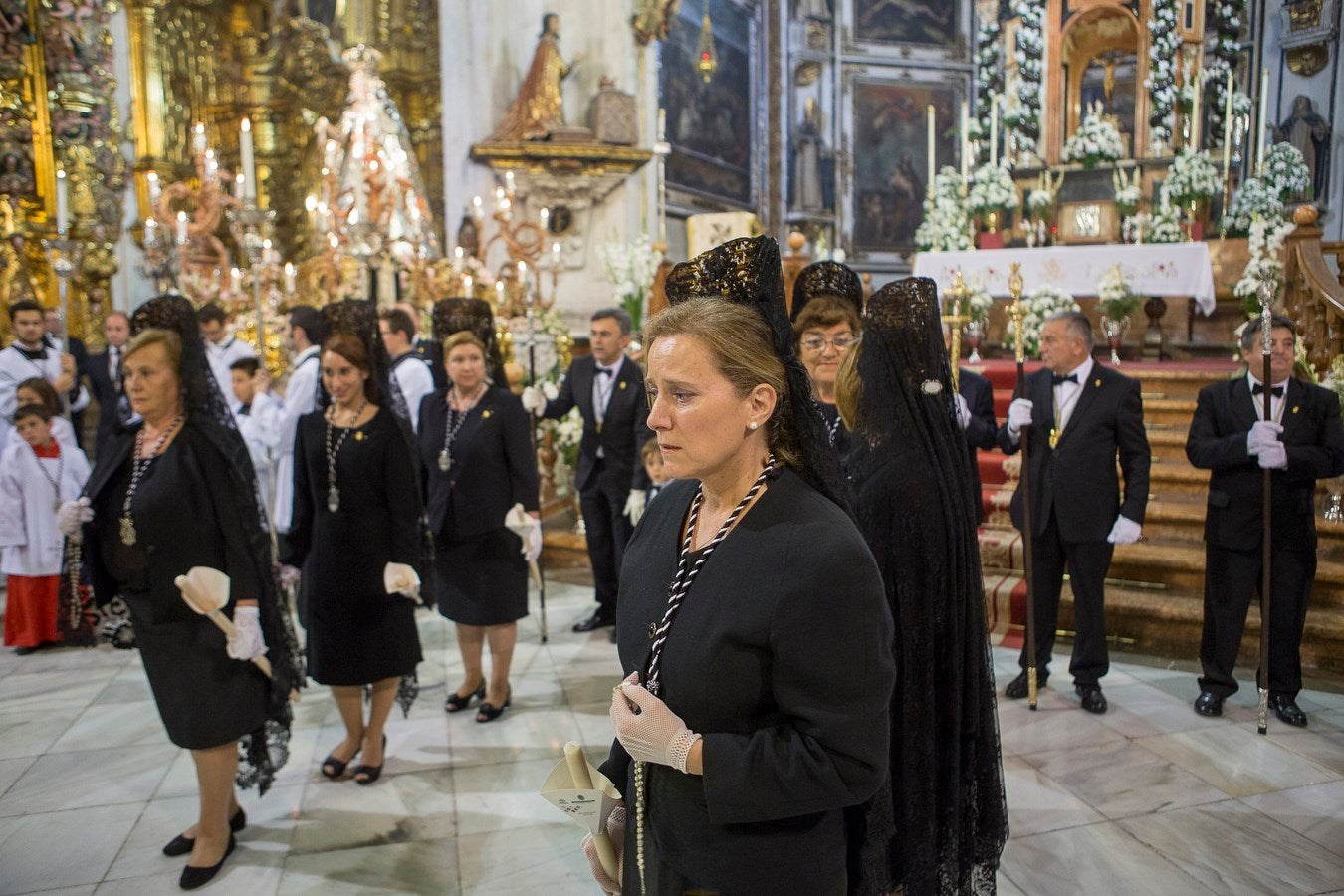 Procesión de la Virgen del Rosario