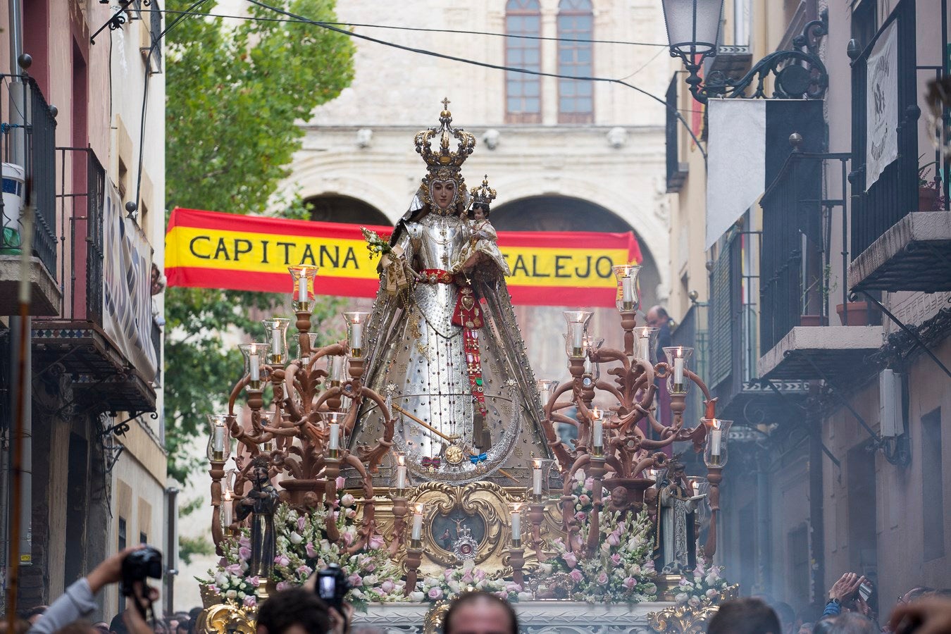 Procesión de la Virgen del Rosario