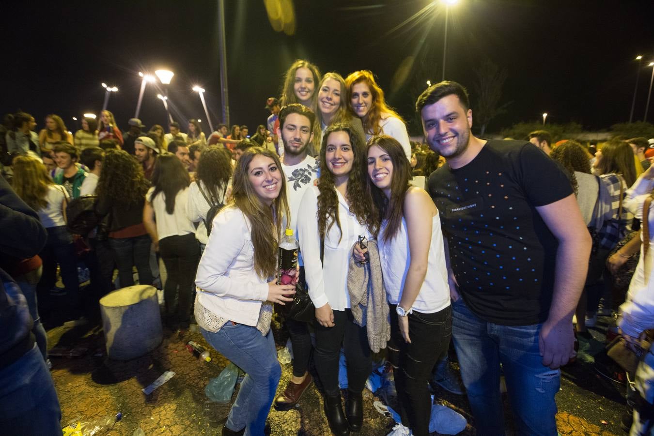 Más de tres mil personas en el botellódromo