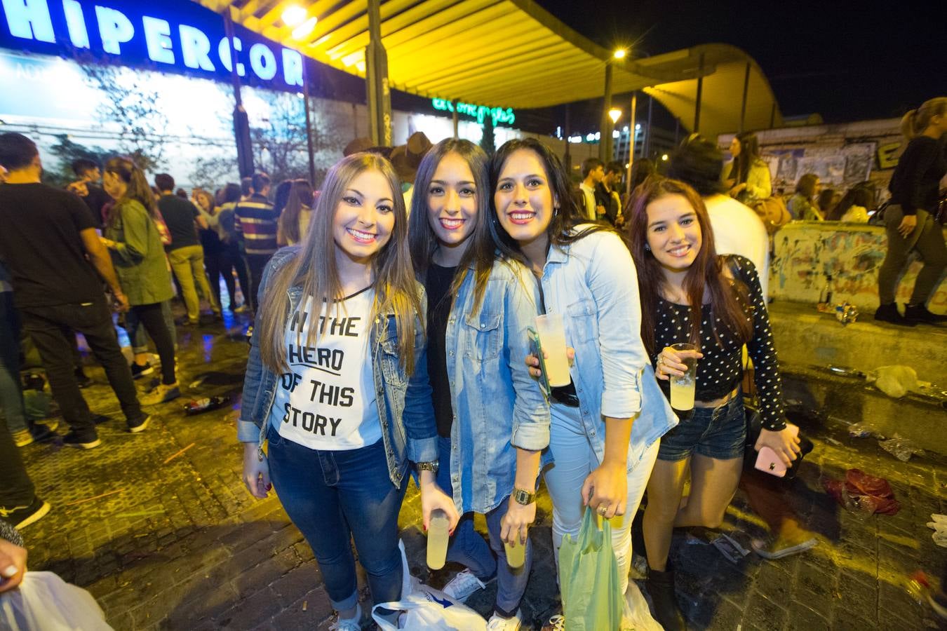 Más de tres mil personas en el botellódromo