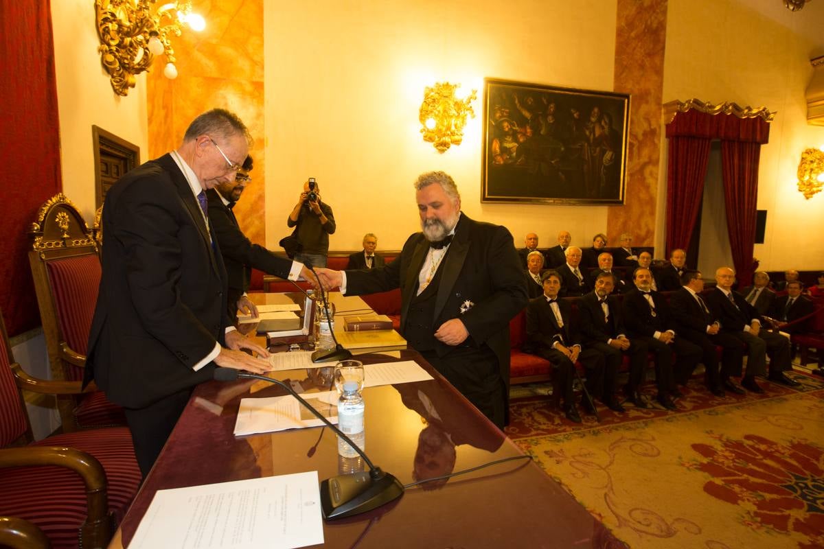 Jesús García Calderón, director de la Real Academia de Bellas Artes de Granada