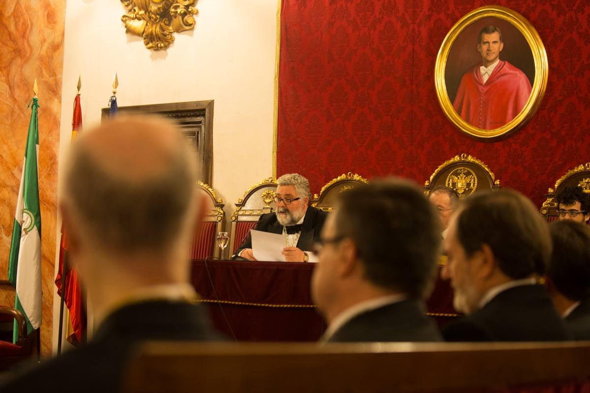 Jesús García Calderón, director de la Real Academia de Bellas Artes de Granada