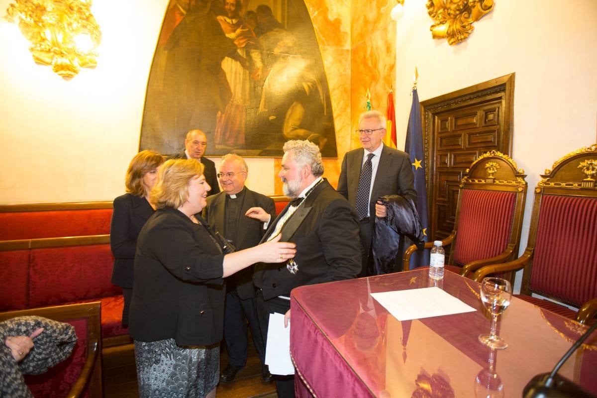 Jesús García Calderón, director de la Real Academia de Bellas Artes de Granada