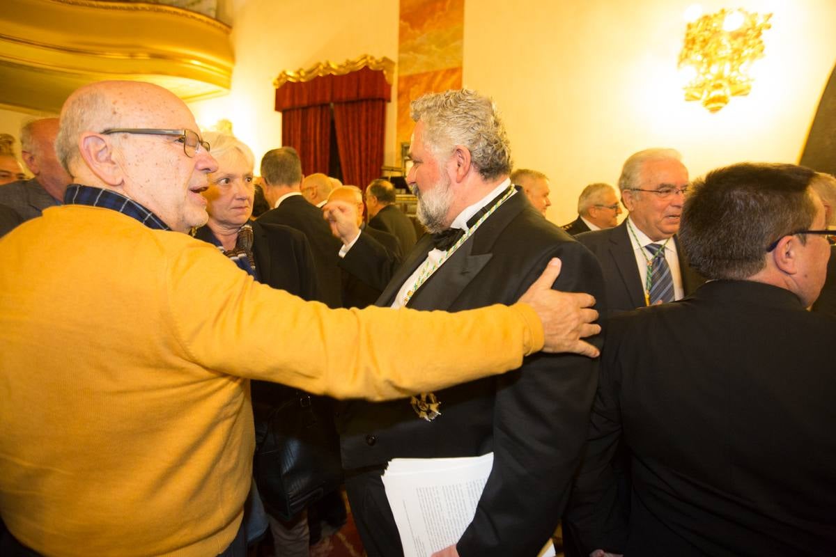 Jesús García Calderón, director de la Real Academia de Bellas Artes de Granada