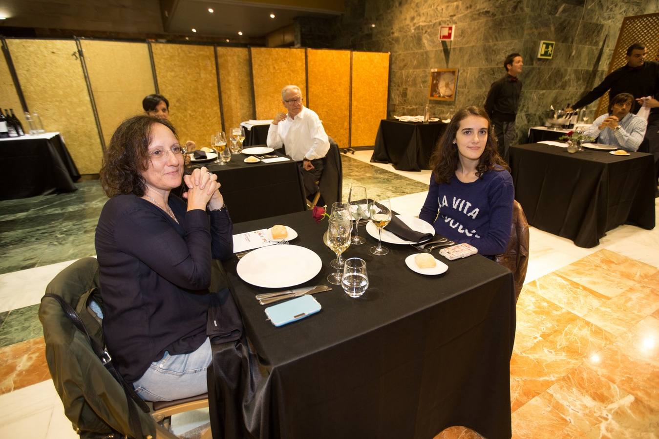 Cena de Julio Fernández