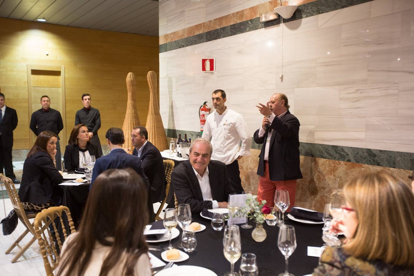 Cena de Julio Fernández