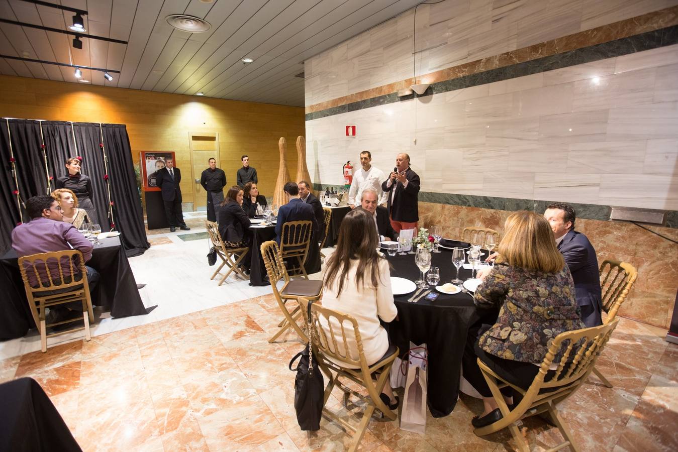 Cena de Julio Fernández