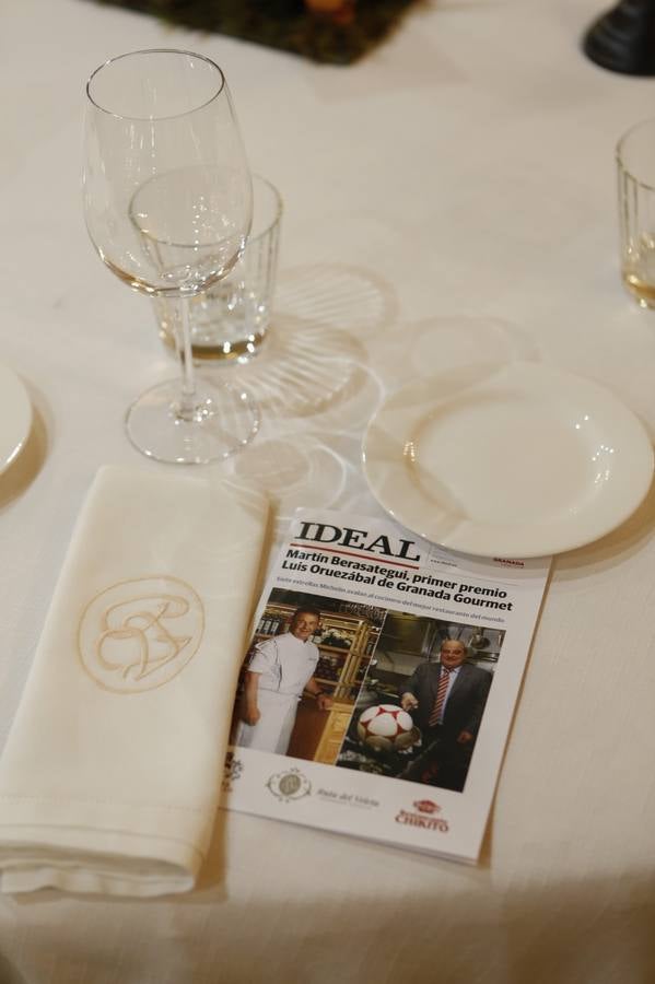 Martín Berasategui recibe la &#039;estrella&#039; de Granada Gourmet