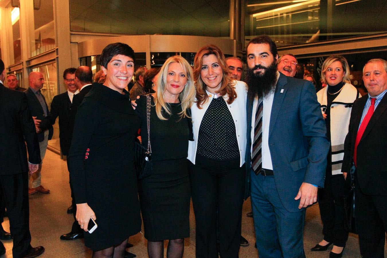 Mariela Fernández Bermejo, Conchi Insúa, Susana Díaz y Antonio Tejada.