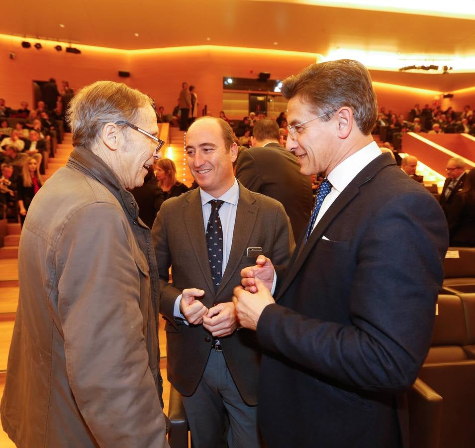 Melchor Sáiz-Pardo, Juan García Montero y Luis Salvador.