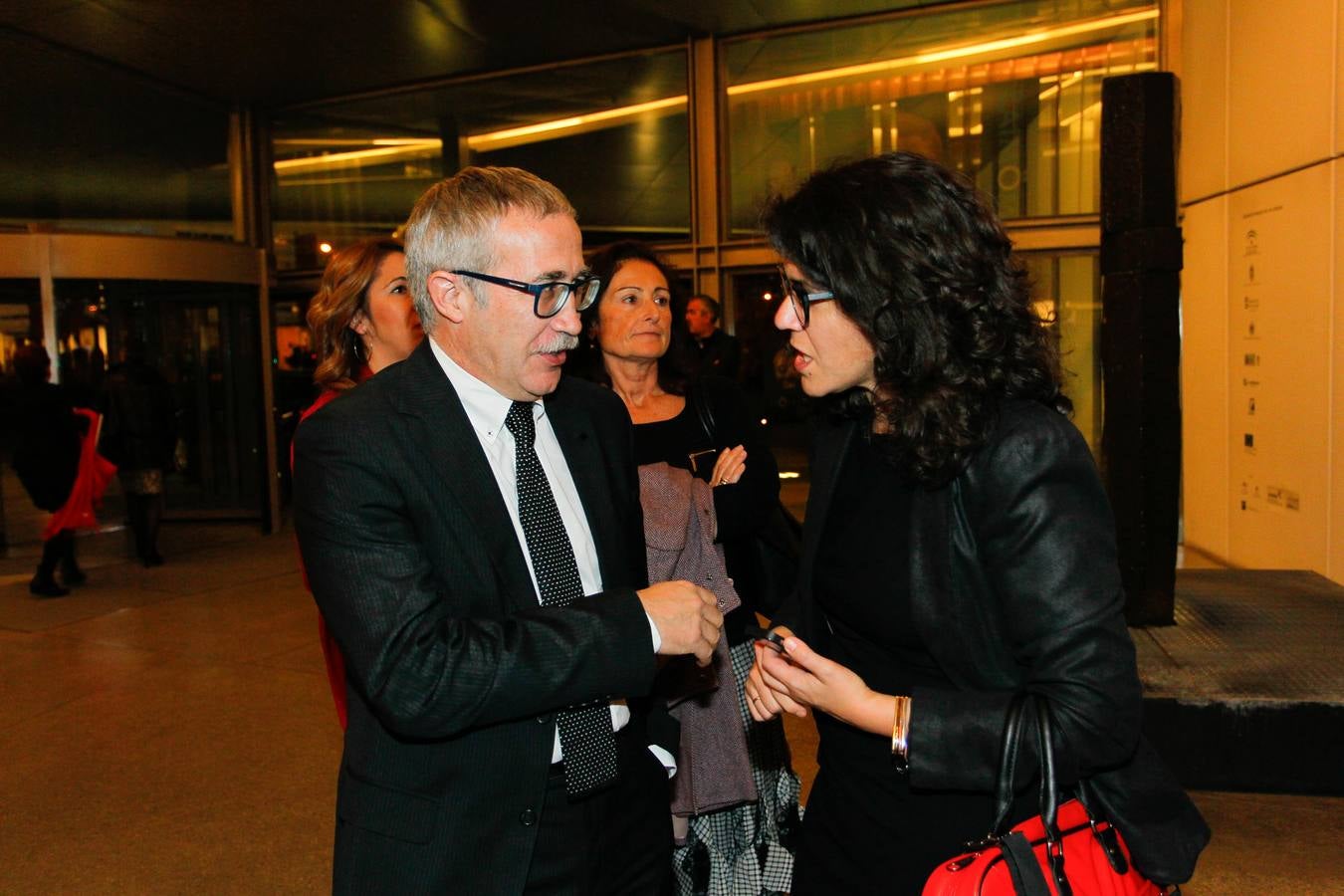 Joan Carles March y Eva Arana.