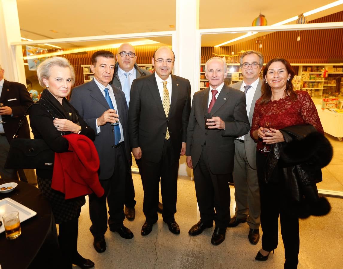 Adelaida Ferrer, Sebastián Pérez, Enrique Ceres, Javier López y Magdalena Palomares.