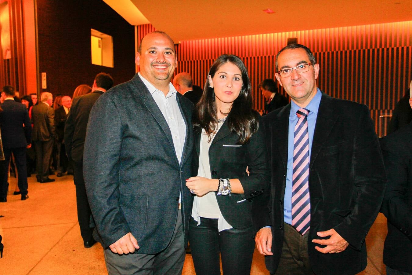 Alberto Romero, Adela García y F. de la Chica.