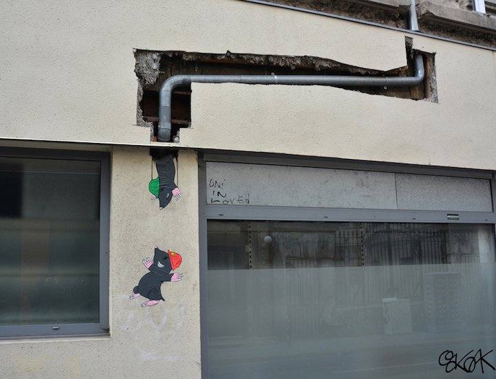 El arte callejero más genial