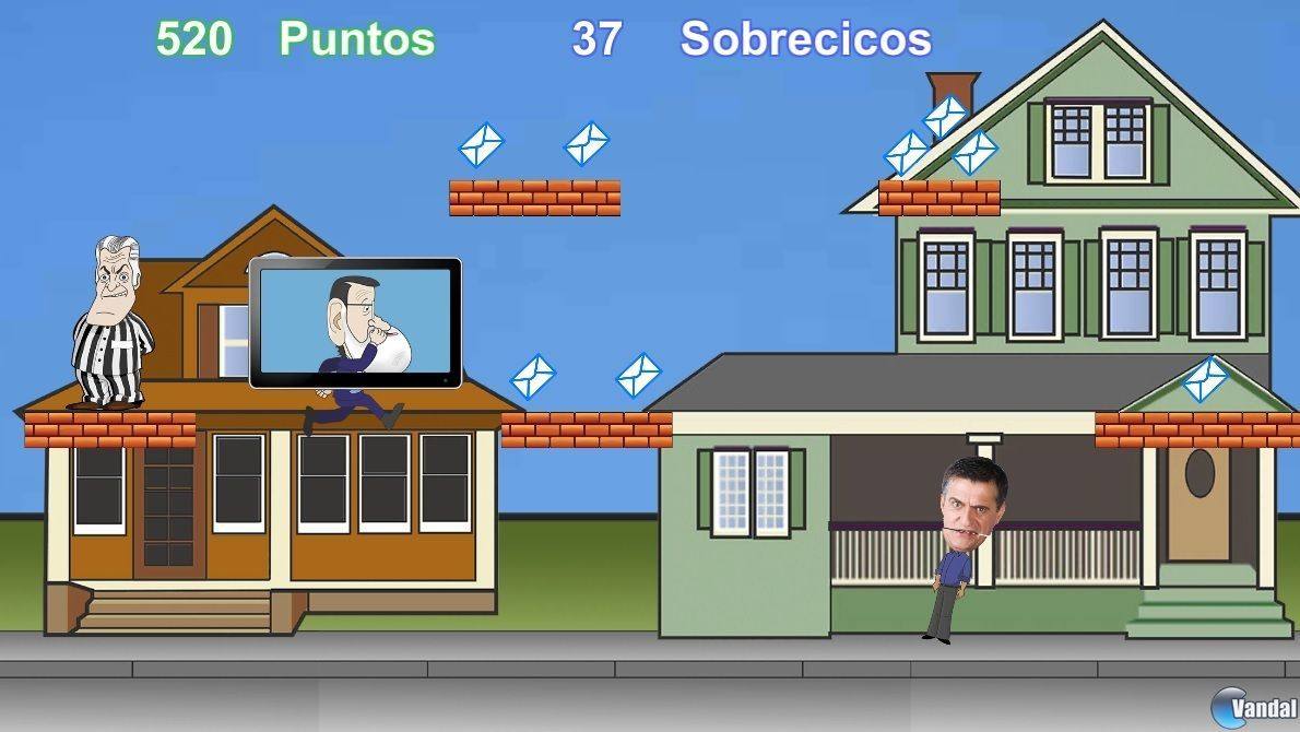 Pantallas del vídeojuego Super Mariano Bros