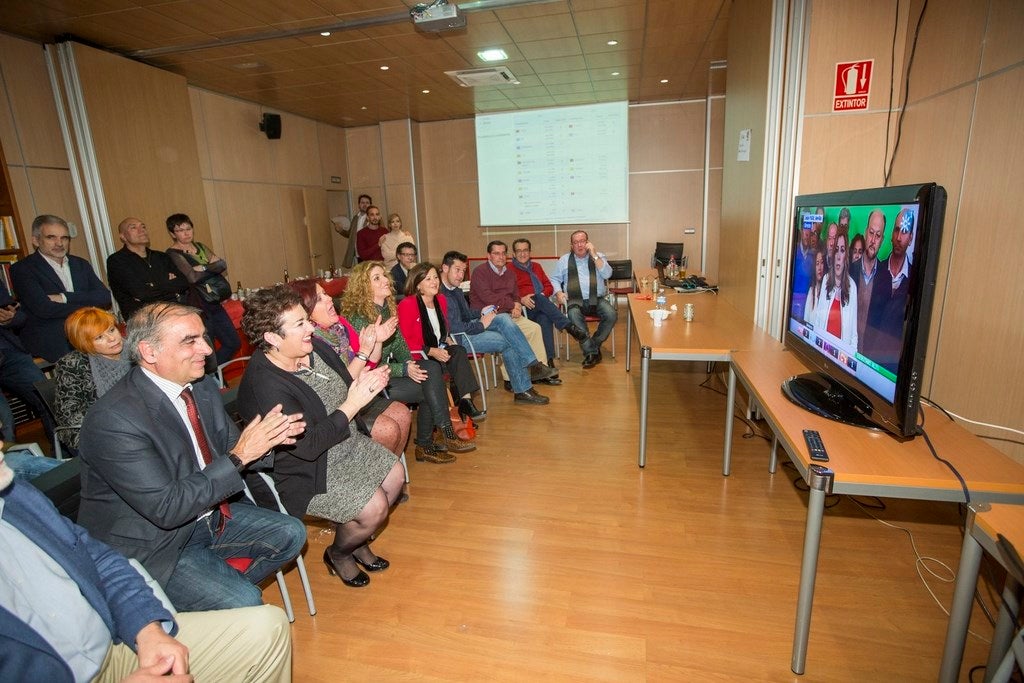 La noche electoral en Granada