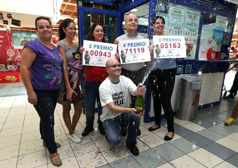 Alegría y premios por toda España