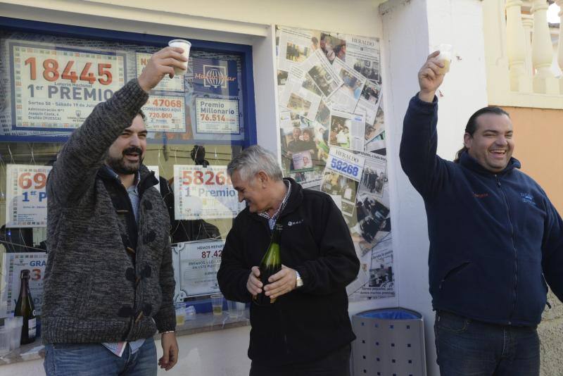 Alegría y premios por toda España