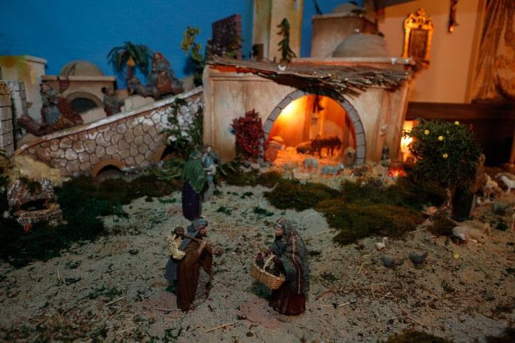 El Belén de la Cofradía de Jesús Cautivo
