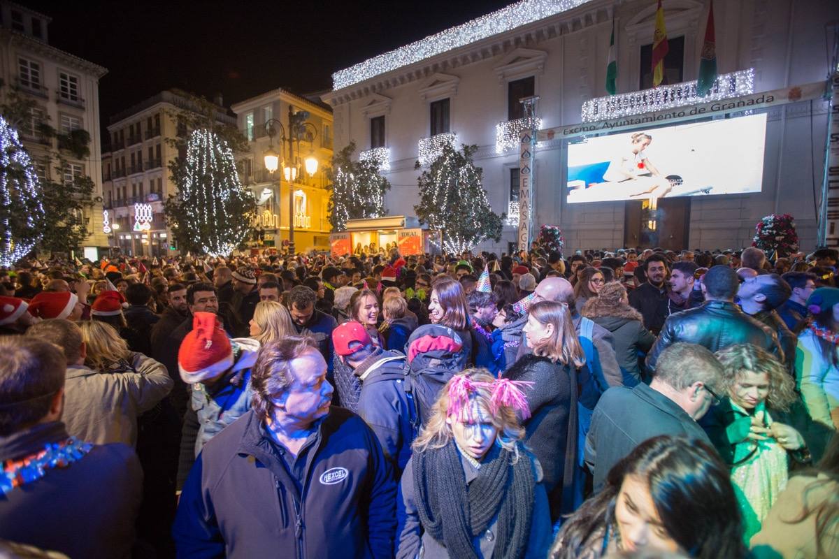 Granada celebra la Nochevieja