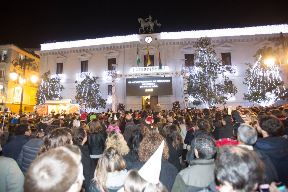 Granada celebra la Nochevieja