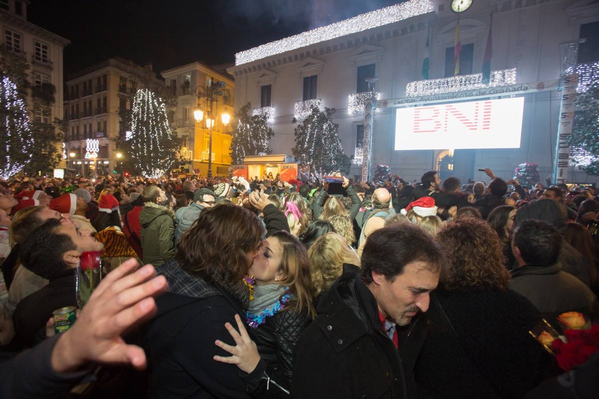 Granada celebra la Nochevieja