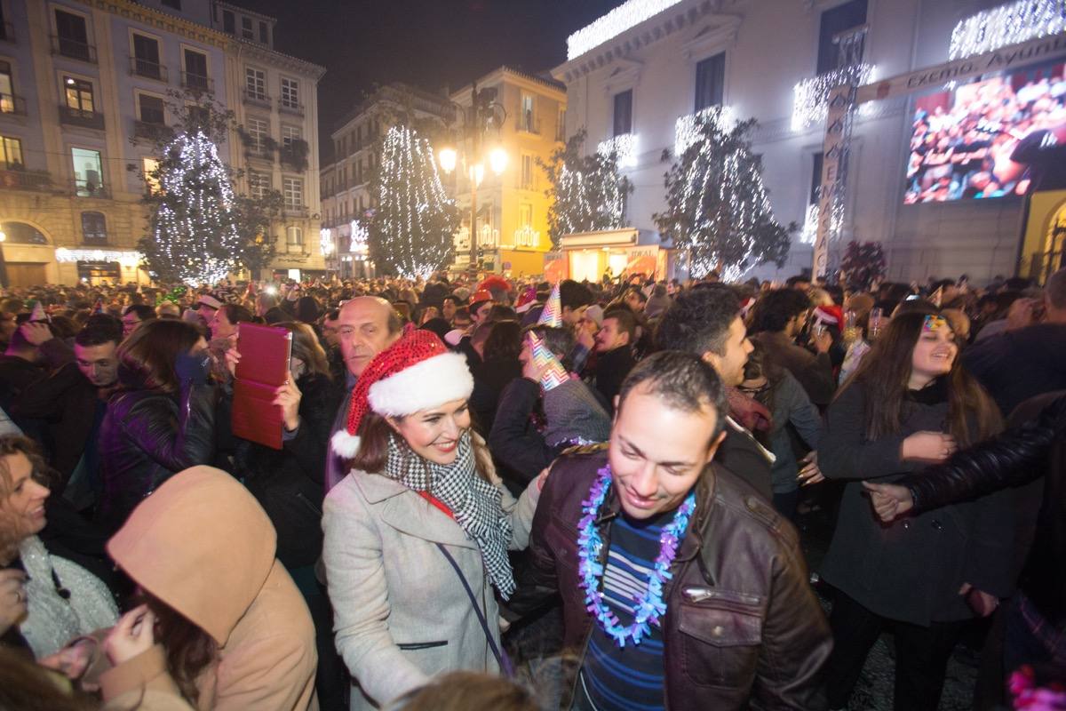 Granada celebra la Nochevieja