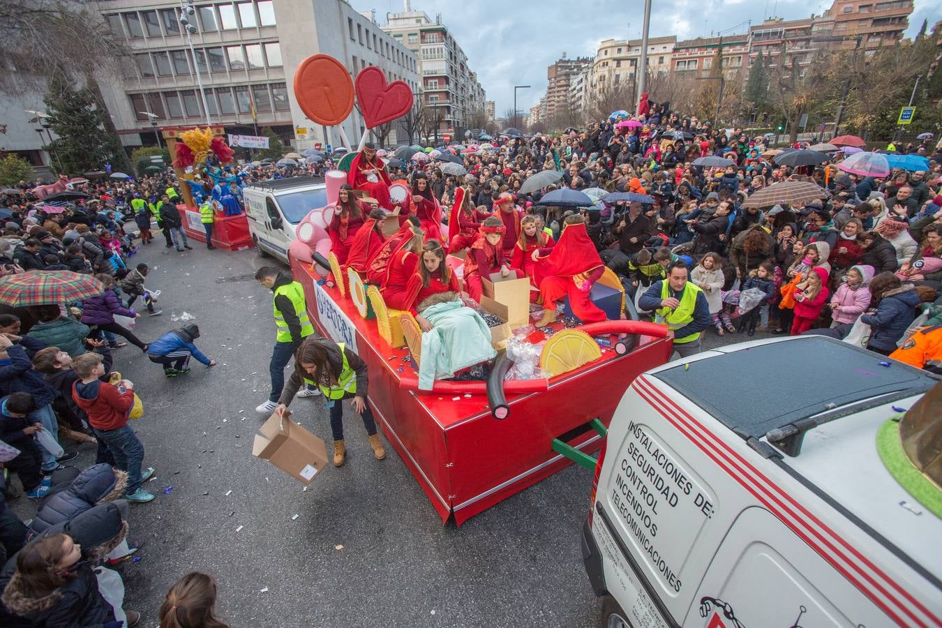La Cabalgata de Reyes en Granada capital (I)
