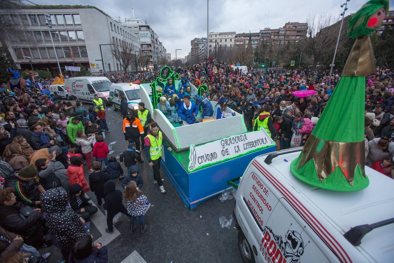 La Cabalgata de Reyes en Granada capital (I)