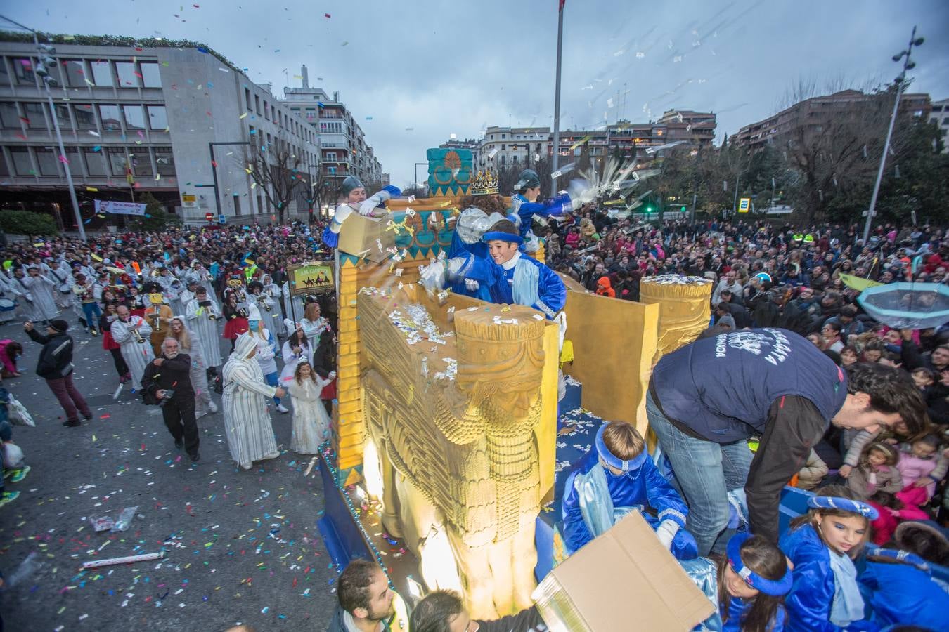 La Cabalgata de Reyes en Granada capital (I)