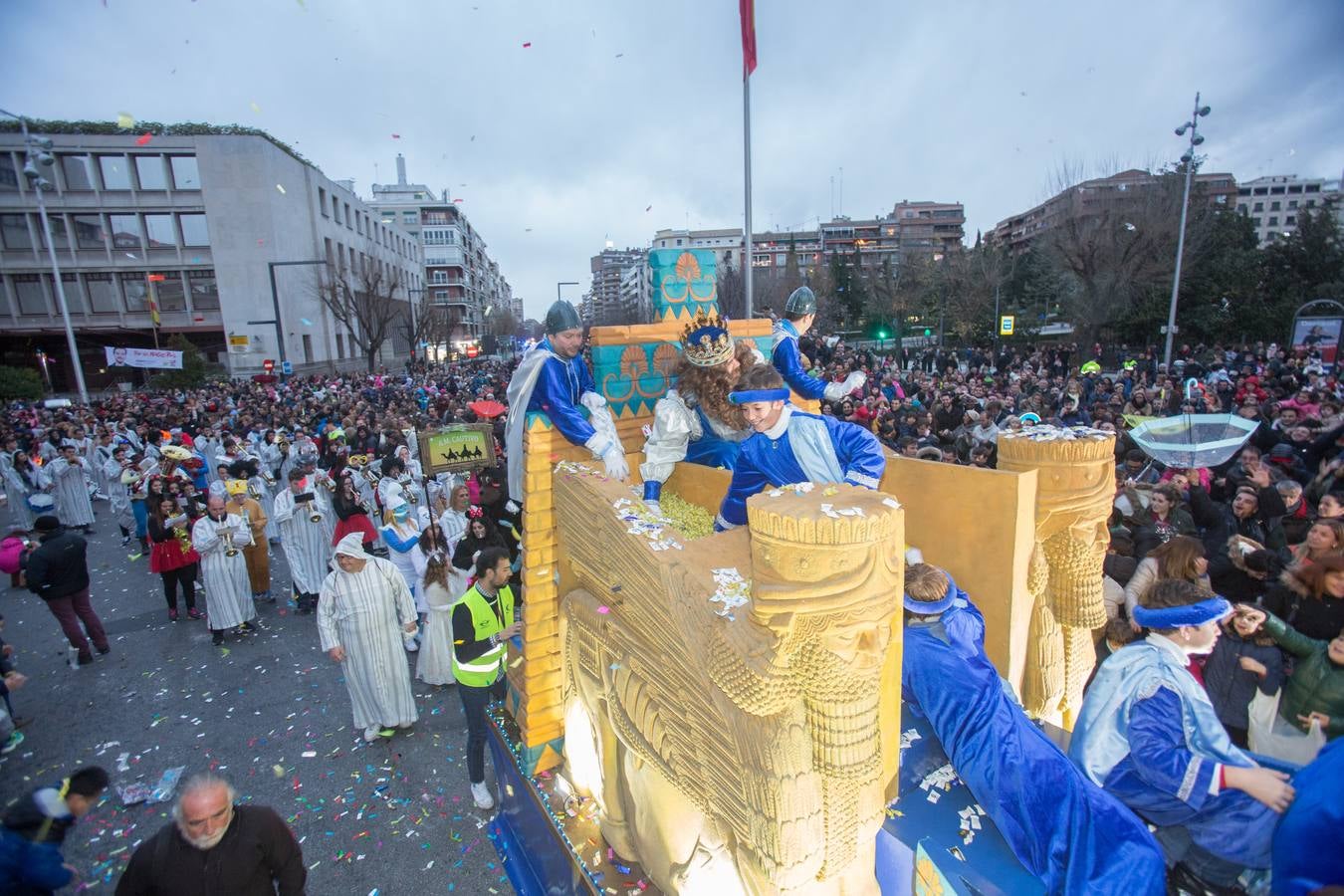 La Cabalgata de Reyes en Granada capital (I)